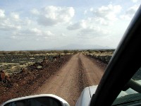 Put prema polozajima Eritrejske milicije unutar tampon zone