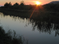zalazak Sunca iznad Neretvanske doline