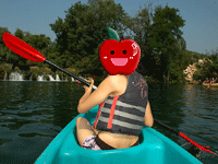 canoing Apple !
