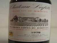 Chateau LaFitte 78'
berba brutal