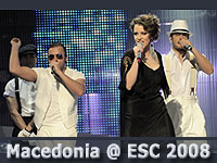 Macedonia @ Eurovision Song Contest 2008: Tamara, Vrcak and Adrijan with 'Let Me Love You'