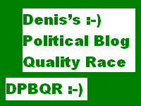 Denis’s Political Blog Quality Race :-)