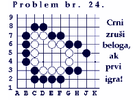 I opet je crni na cugu, a i opet treba zruiti beloga.