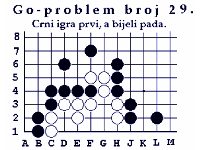 Da, da. Crni igra prvi, a bijeli opet pada.