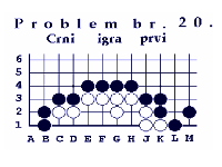 I opet crni igra prvi. U ovoj igri obino su crni ti koji zapoinjeju