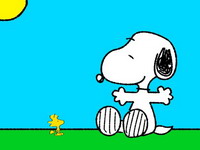 Woodstock i Snoopy