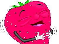 ma i male bebe se smiju jagodastim idejama, a jagode se smiju njihovim jagodastim kapama:-)