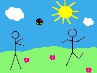 djeca na livadi iliti travnjaku