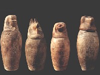 Kanope s prikazom etiri Horusova sina