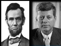 Abraham Lincoln (1809-1865)
John Fitzerald Kennedy (1917-1965)