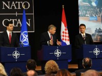 Konferencija poslije potpisivanja Protokola, slika: NATO