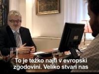 Screan shoot razgovora veleposlanika Berkovia sa slovenskim novinarom