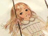 Slika curice na ljulja�ki