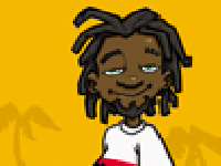 Slika mirnog napusenog crnca