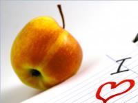 slika jabuketine pored pisanja