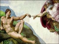 Michelangelo's fresco creation