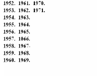 ... brojke u nizu ...