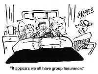 It appears we all have group insurance.