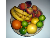 Sastojci za bolu, + belo vino i �e�er, - banane