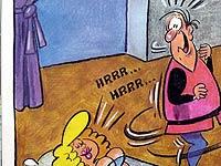 Zaletjev�i se da probudi rasko�nu uspavanu ljepoticu, slovenski se vitez u posljednji trenutak zapitao: A �to ako se nakon bu�enja pretvori u feministicu? Radije odlazim... i zbrisao.