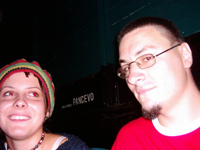 ispred ''Vagona'' (Sunshine und Ja)