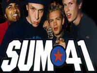 Sum41 Diskografija:
2006 Go Chuck Yourself 
2005 Happy Live Surprise 
2004 Chuck 
2004 Live at Muchmusic 1016 
2002 Does This Look Infected? 
2001 All Killer No Filler 
2000 Half Hour Of Power