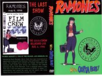 Ovaj glazbeni DVD trazim vec jedno vrime RAMONES - We're OUTTA HERE! . Radi se o njihovom zadnjem koncertu 6.8.1996. + jos nekim zanimljivim dodacima. Ako ga tko ima neka se javi