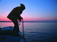 Svjetioni�ar je i ribar, kada nije u slu�bi...