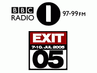 Logotipi BBC Radio One i Exita