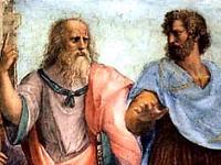 Platon i njegov učenik, Aristotel