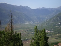 Planina Rilić, baza vrgorskih partizana
