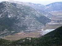 Pogled s Rilića na brdo Radović
