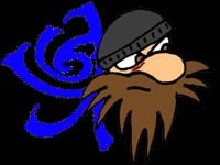 Gruftberk na poslu. U punoj opremi ima teski samostrel, teski malj i prenosivi ovan - eh, ti dwarfovi :P