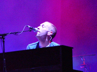 Chris Martin, Coldplay, Neuhausen ob Eck, lipanj 2003. Festival Southside