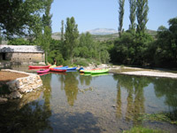 Priprema za start raftinga