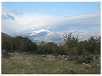 Prvi snijeg na Velebitu