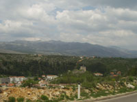 Velebit iznad Obrovca